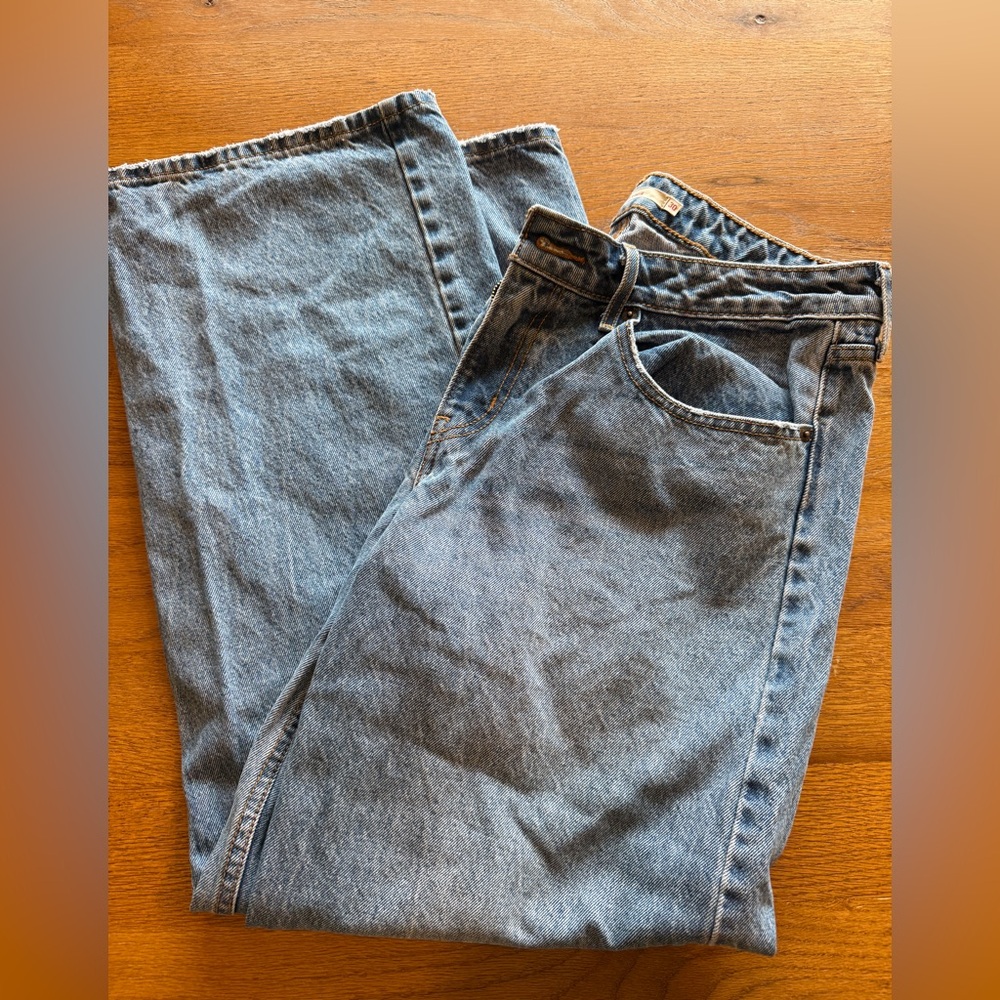 Levi's Women's Light Blue Wide Leg Jeans